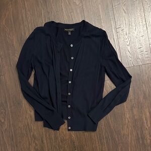 Banana republic navy cardigan